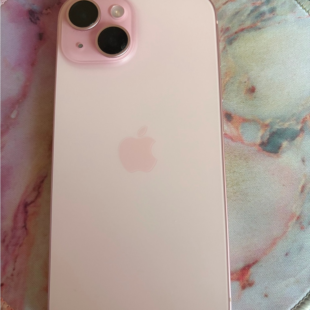 Apple iPhone 15 Blush Pink Smartphone